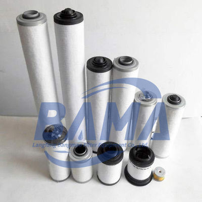 Efficacité de filtration de 99% Filtre d'échappement alternatif 0532000304 pour le dégagement d'huile de pompe à vide