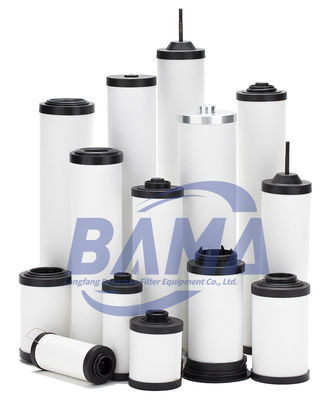 Efficacité de filtration de 99% Filtre d'échappement alternatif 0532000304 pour le dégagement d'huile de pompe à vide