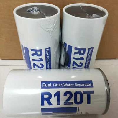 Filtre de séparation de l'huile et de l'eau du moteur en fibre de verre R120T avec conception légère