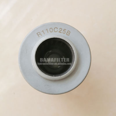 Filtre à huile de machine R110C25B pour élément de filtre de retour d'huile hydraulique