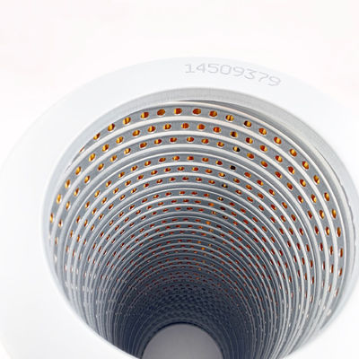 110.24 mm de diamètre intérieur Filtre hydraulique à huile en fibre de verre 14509379 pour équipement industriel