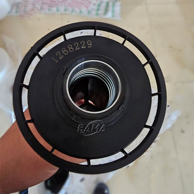 Filtre hydraulique d'huile pour camions 1268229 8 μm à une température de fonctionnement de Beta 200 max. 121°C