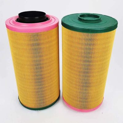 Élément de filtre à air de diamètre extérieur de 186 mm AL204809 pour machines de construction