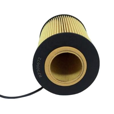 Élément de filtre d'huile de camion RE509672 Composants du noyau en fibres de verre pour véhicules utilitaires