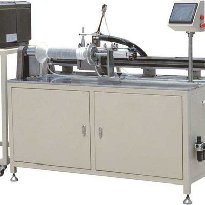 Machine de décharge de papier pour la fabrication d'éléments filtrants alimentée par une pompe à composants de base
