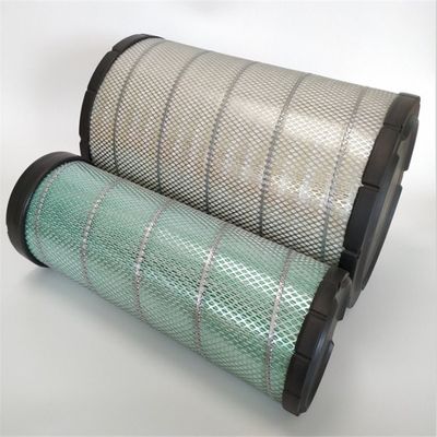 Élément de filtrage d'air de l'excavatrice de diamètre extérieur de 186 mm 11110283 pour l'industrie minière énergétique