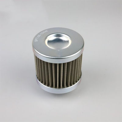 Filtre en acier tricoté moyen SFT-06-150W Filtre hydraulique d'aspiration d'huile pour filtration