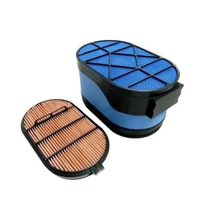Filtre d'air pour excavatrice de 6 mm de hauteur P608667 pour les performances dans les usines de fabrication