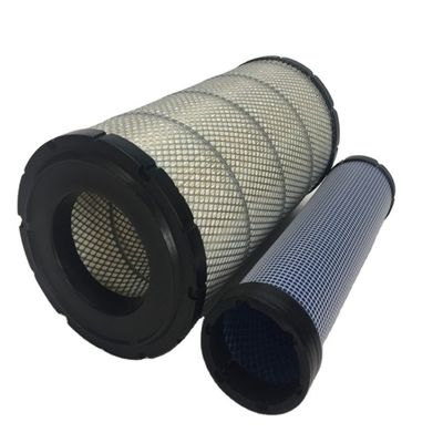Composants du noyau en fibre de verre pour équipements lourds Filtre d'air pour excavatrice 26510362 d'un poids de 1 kg