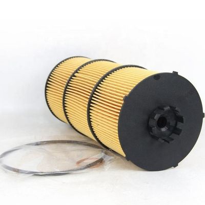 Vidéo fournie d'inspection en sortie Composants du noyau en fibre de verre Filtre à huile A4731800509
