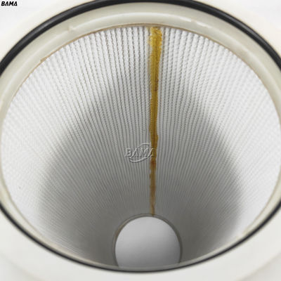 1 Composants du noyau en fibre de verre Maillage en acier inoxydable élément hydraulique de filtre à huile HC8304FRN13Z