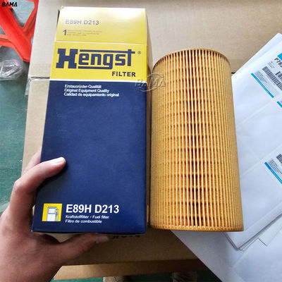 Pièces de tracteur élément de filtre à huile E89HD213 en bon état et composants en fibre de verre
