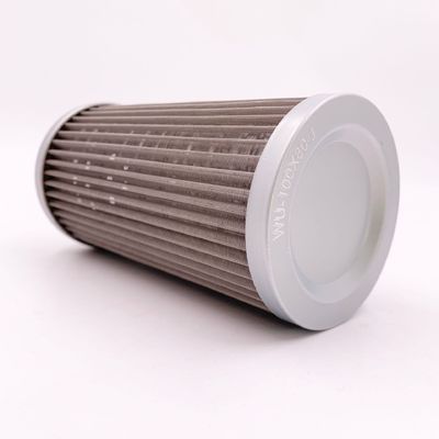 Élément de filtre à aspiration d'huile de 70 mm de diamètre extérieur WU-100X80-J pour une application hydraulique