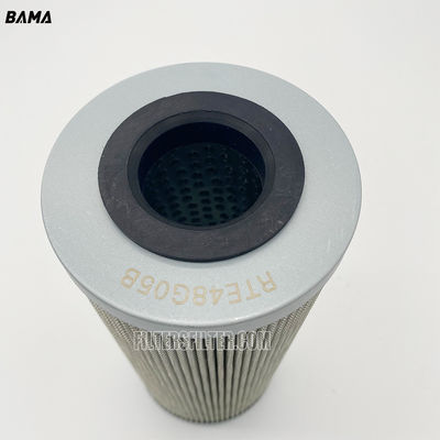 Composants de noyau en fibres de verre élément de filtre à pression hydraulique RTE48G05B pour l'hydraulique