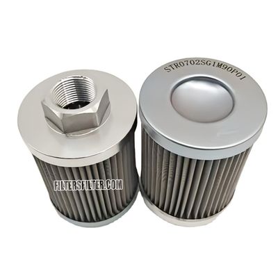 Produits alimentaires Composants de base en fibre de verre Remplacement d'équipement industriel Filtre à aspiration d'huile